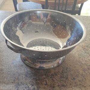 Premium Silver Kitchen Colander